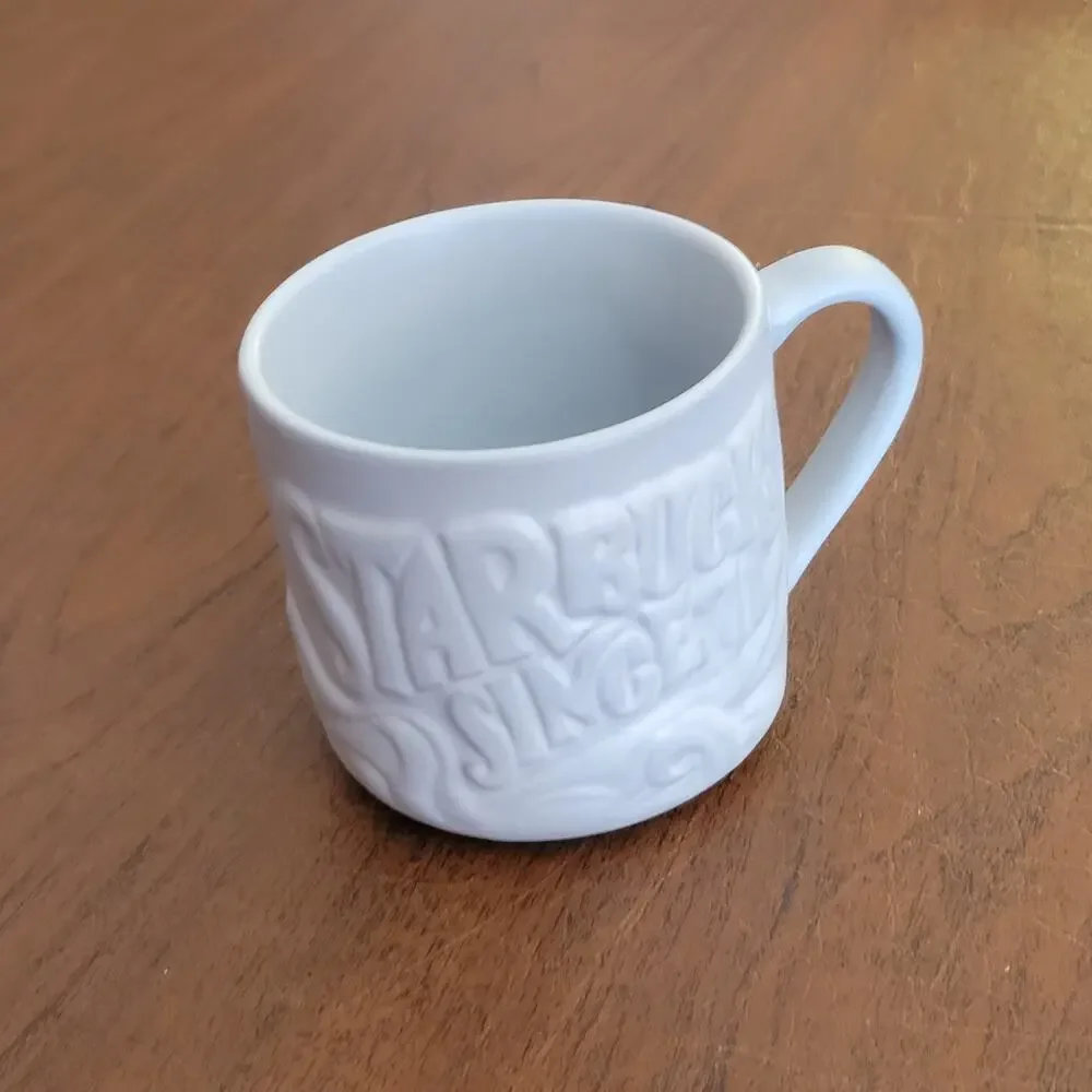 Starbucks Mug 2016 Mermaid Siren Flowing Hair 12 oz Since 71 (embossed)